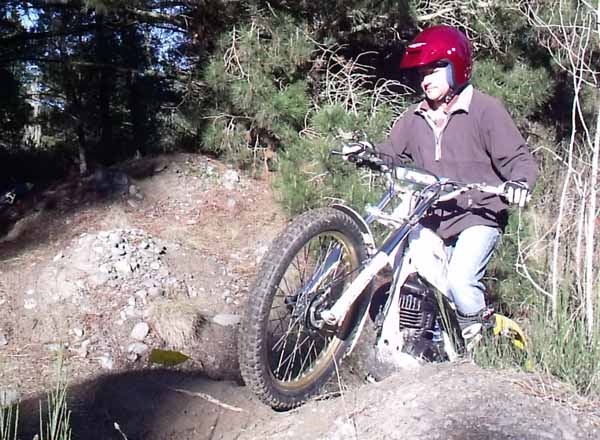 West Melton Classic Trials. Andy Kimber. Honda TLM 200R